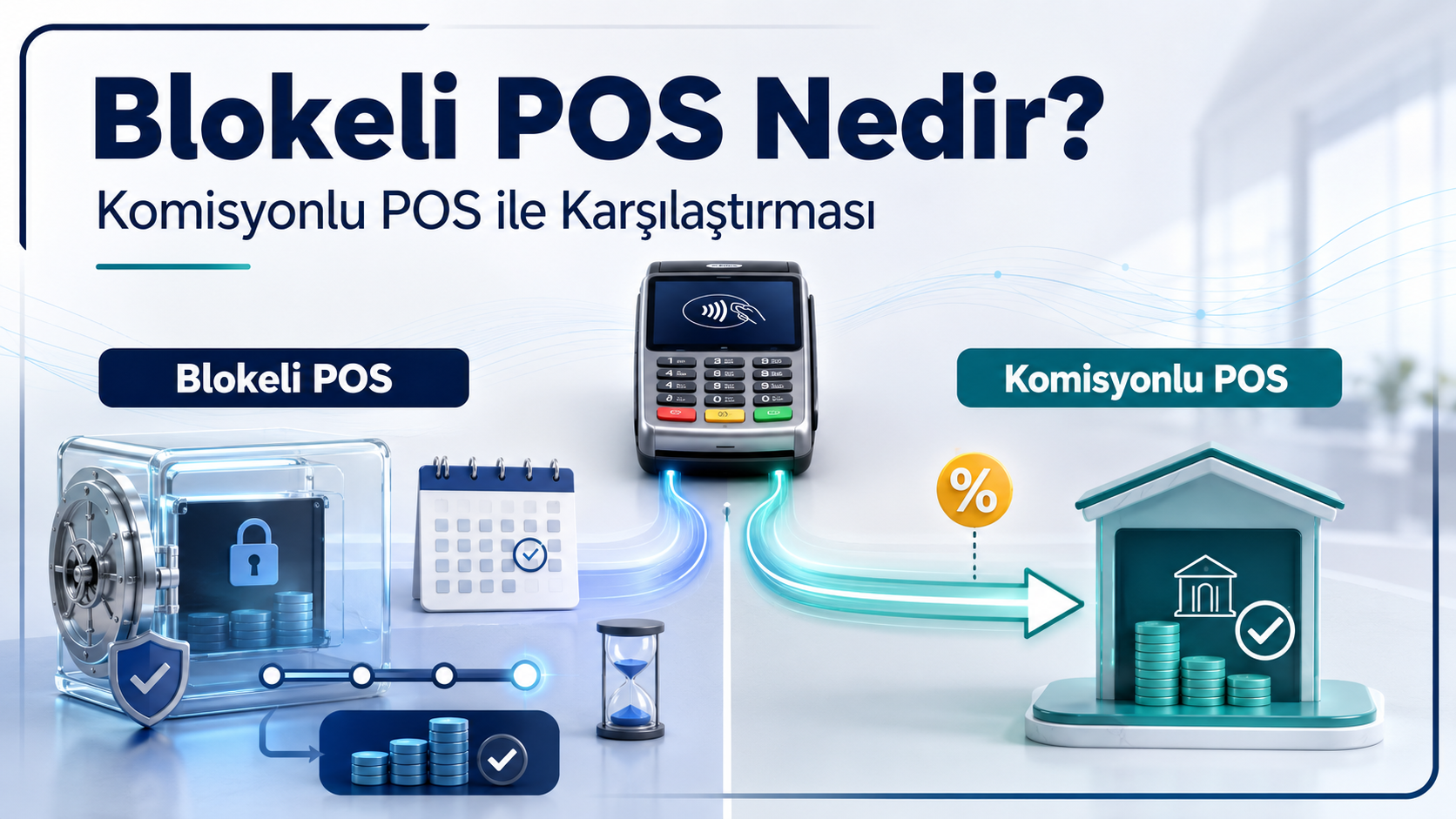 Blokeli POS Nedir? Komisyonlu POS ile Karşılaştırması